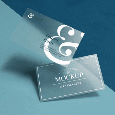 Transparent Visiting Cards
