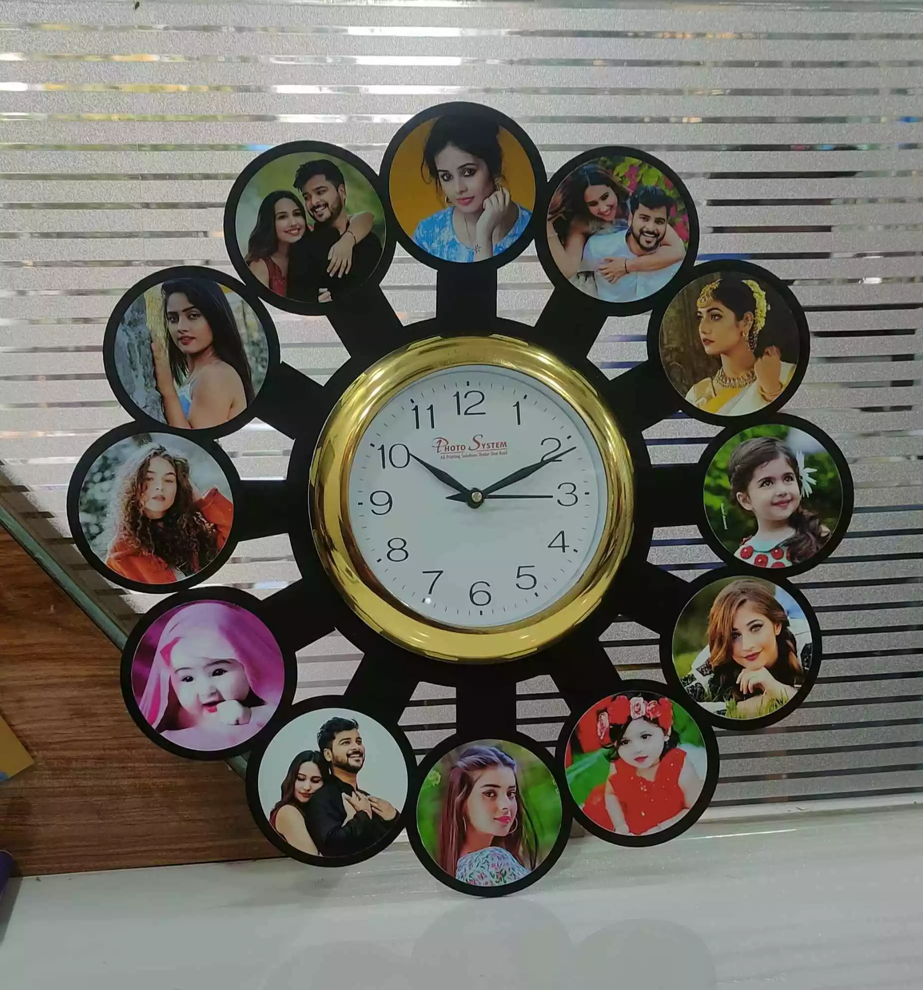 Wall Clock With Photo